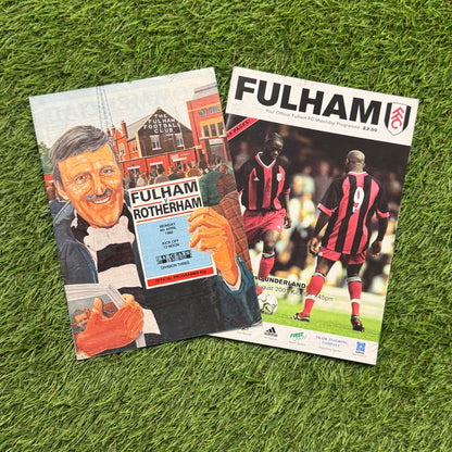 Fulham Retro Football Programmes Pack
