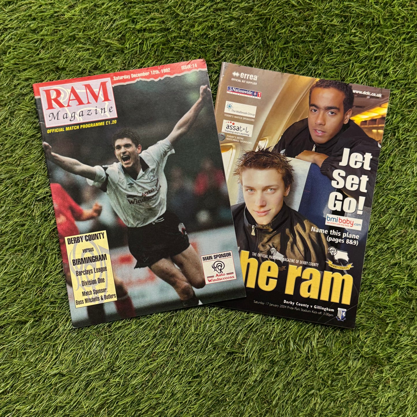Derby County Retro Football Programmes Pack