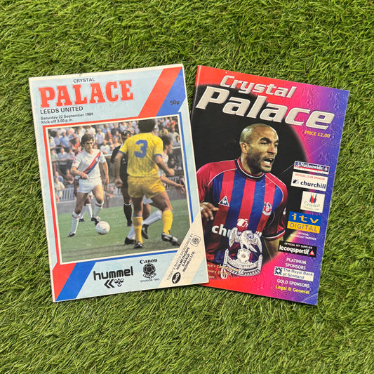 Crystal Palace Retro Football Programmes Pack