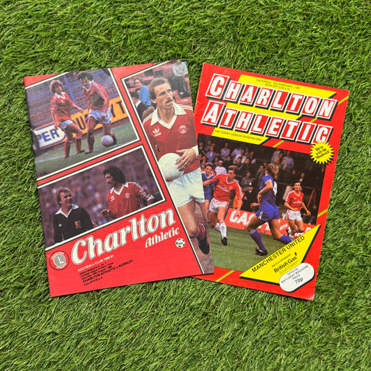 Charlton Athletic Retro Football Programmes Pack