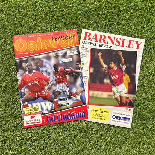 Barnsley Retro Football Programmes Mystery Pack