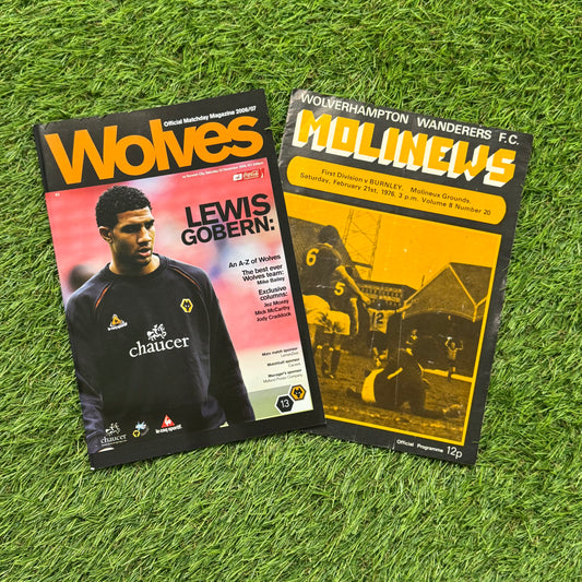 Wolverhampton Wanderers Retro Football Programmes Pack