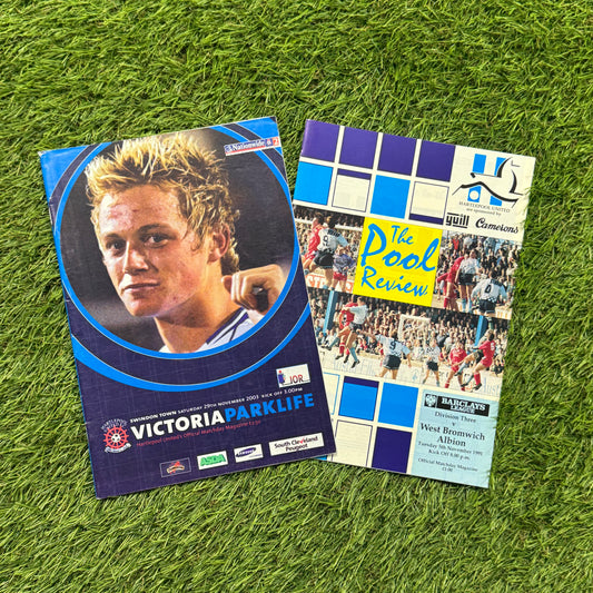 Hartlepool United Retro Football Programmes Pack