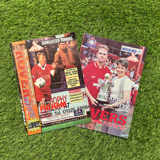 Doncaster Rovers Retro Football Programmes Pack