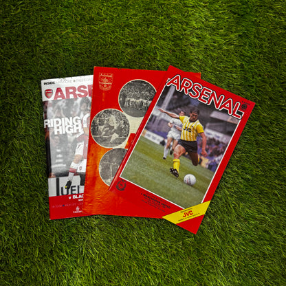 Retro Football Programmes 3-Pack Mystery Box