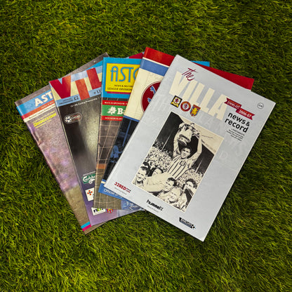 Retro Football Programmes 5-Pack Mystery Box