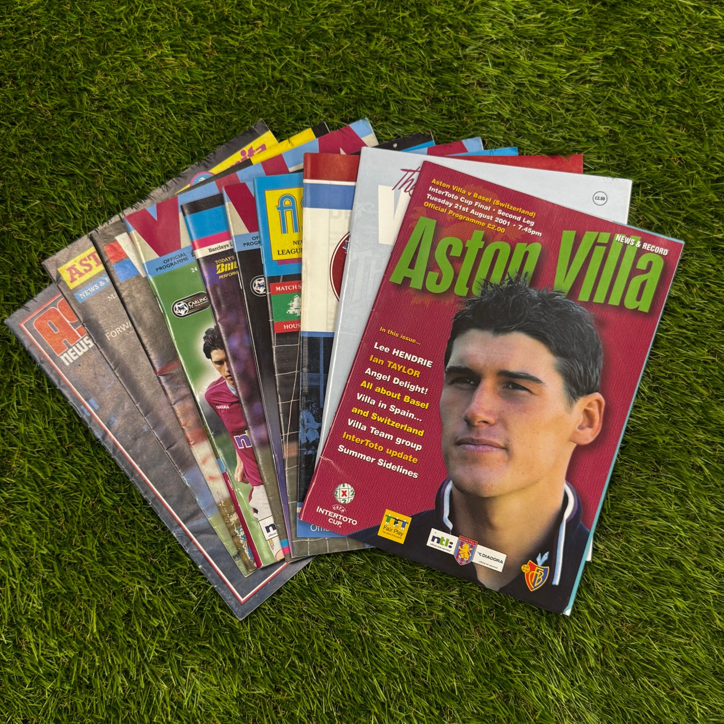 Retro Football Programmes 10-Pack Mystery Box