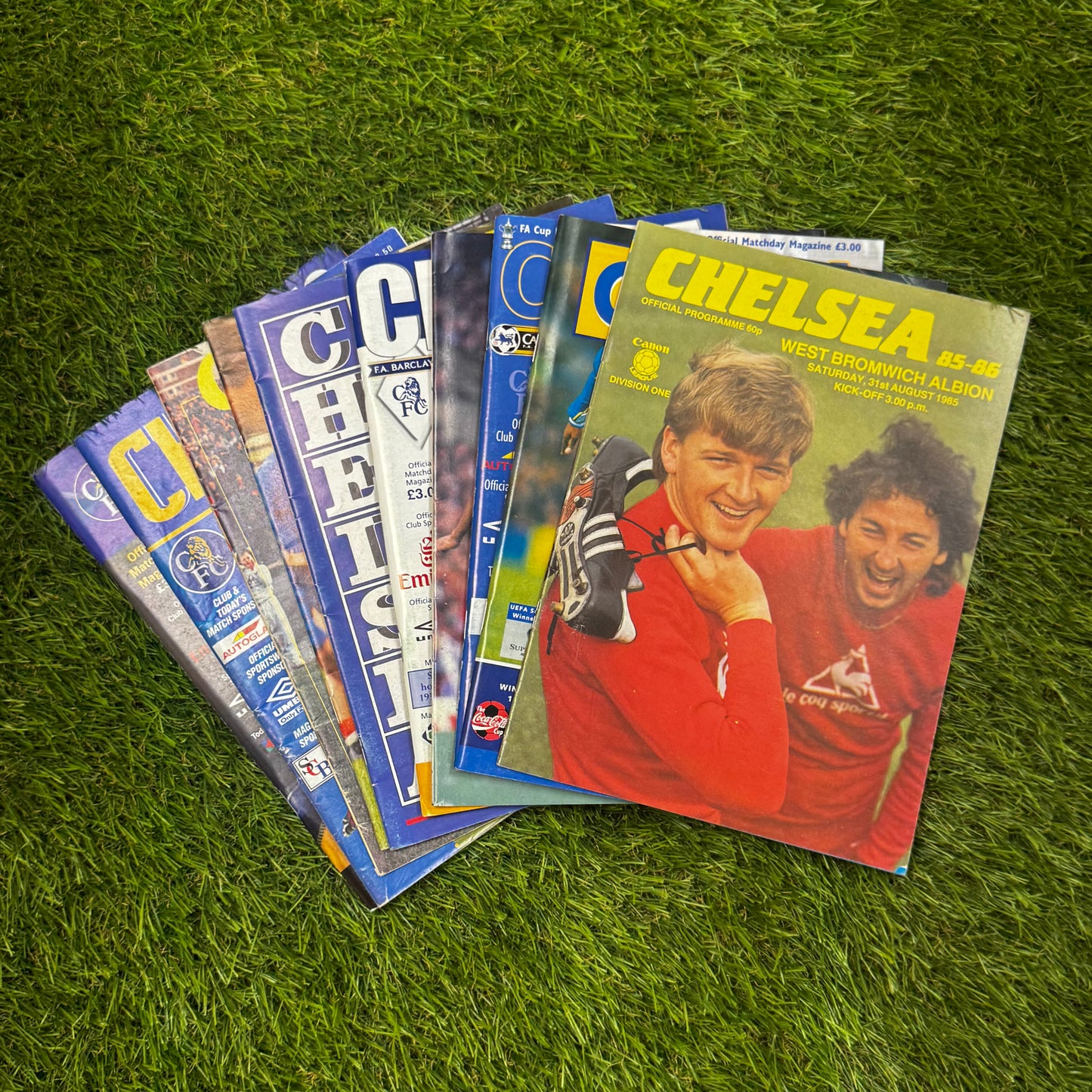 Retro Football Programmes 10-Pack Mystery Box