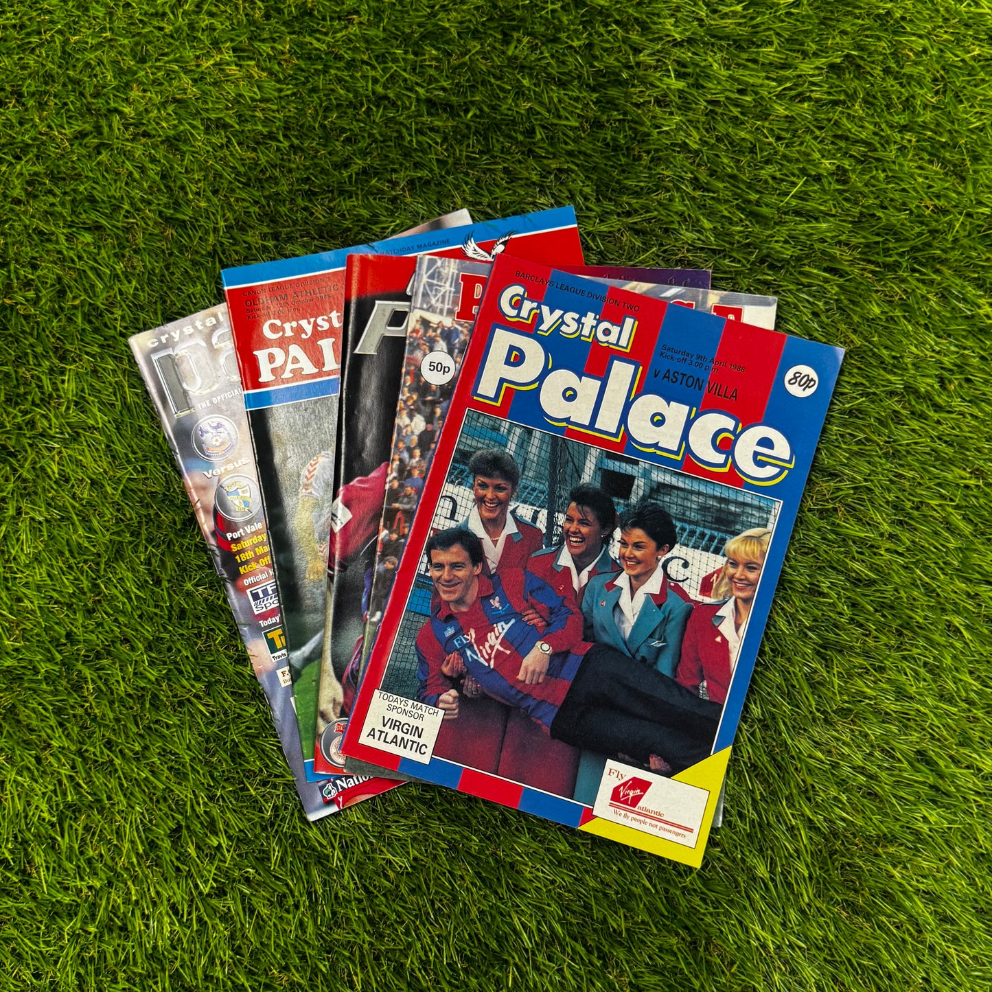 Retro Football Programmes 5-Pack Mystery Box