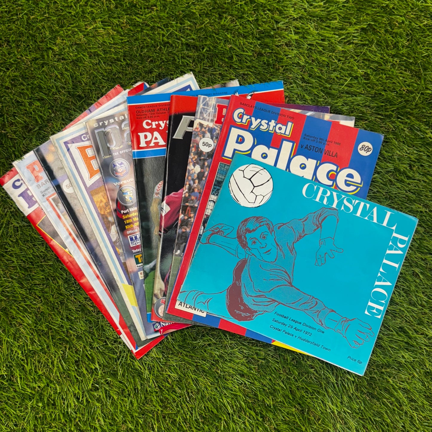 Retro Football Programmes 10-Pack Mystery Box