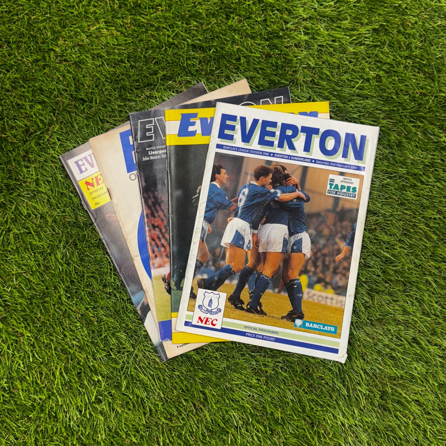 Retro Football Programmes 5-Pack Mystery Box
