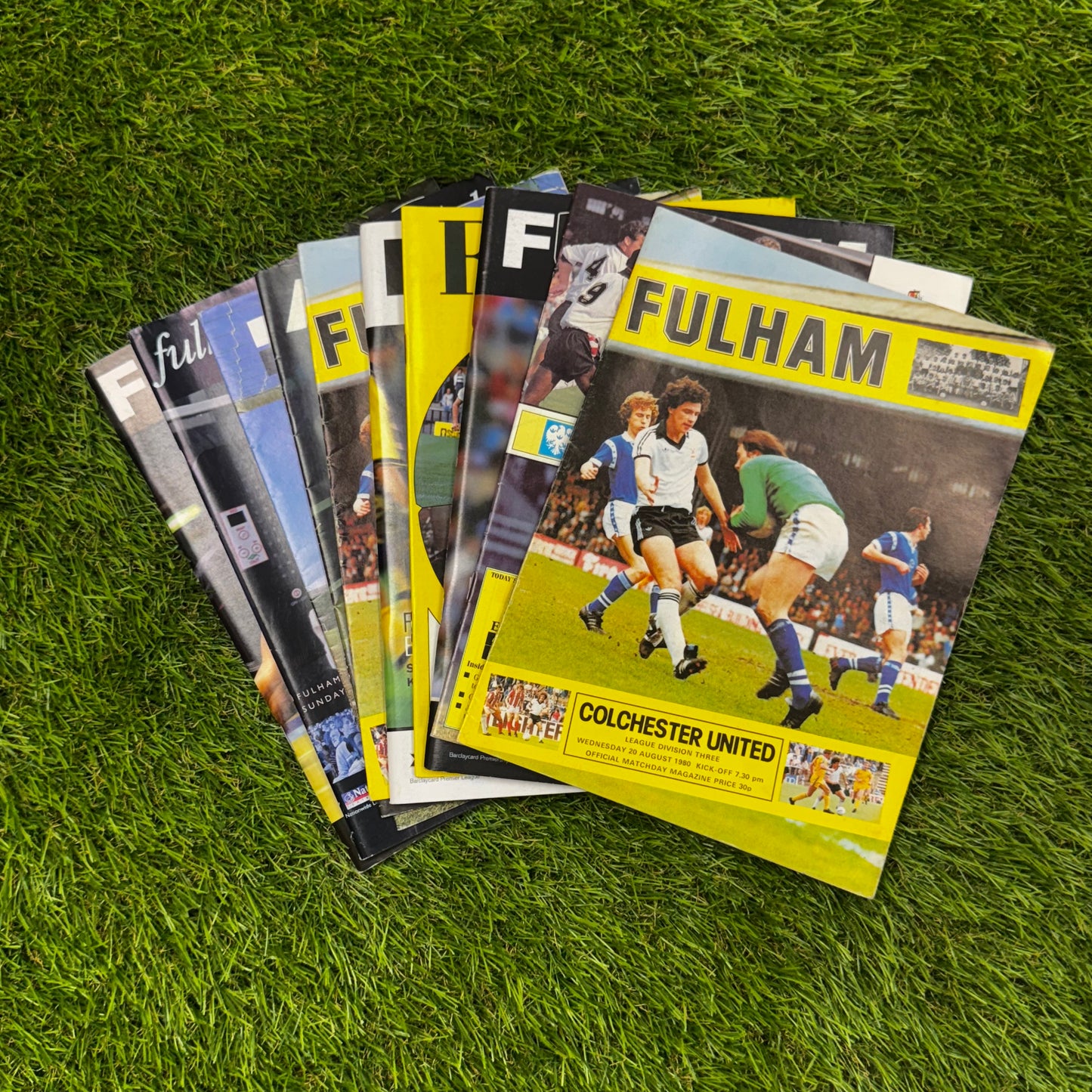 Retro Football Programmes 10-Pack Mystery Box