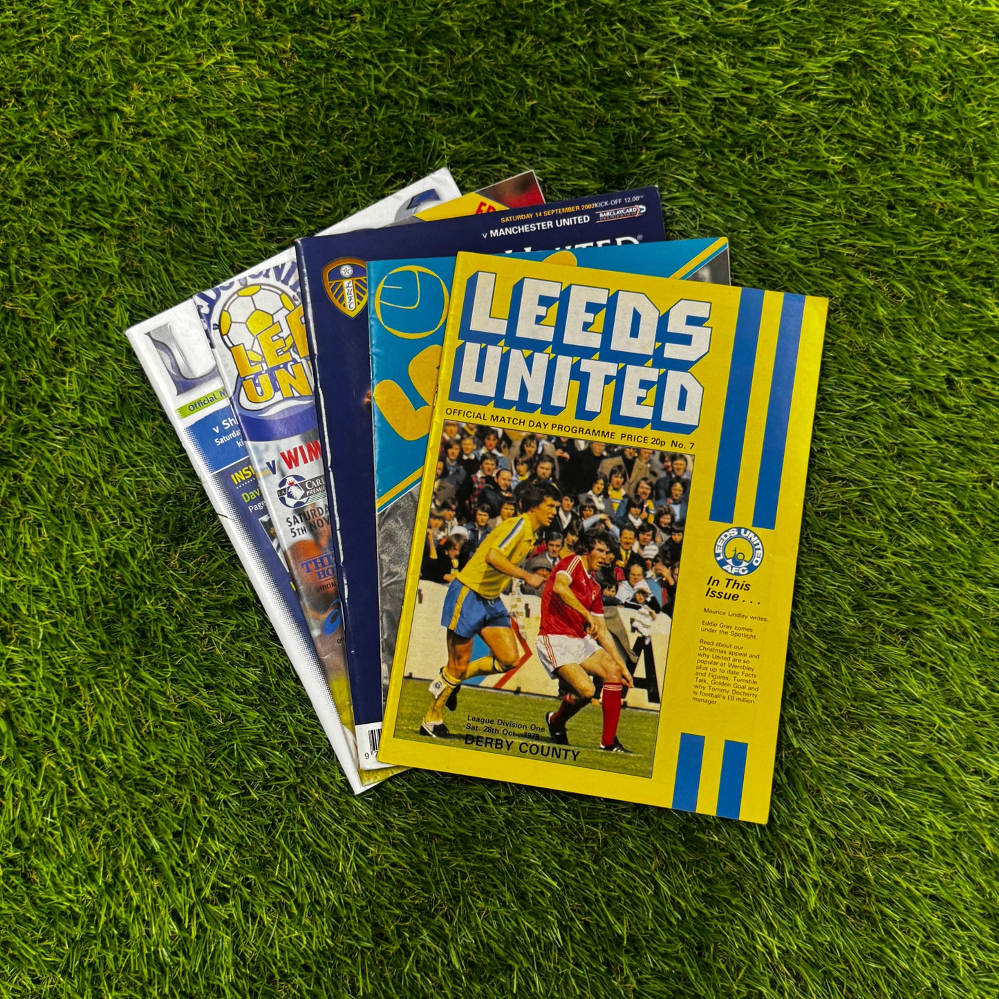 Retro Football Programmes 5-Pack Mystery Box