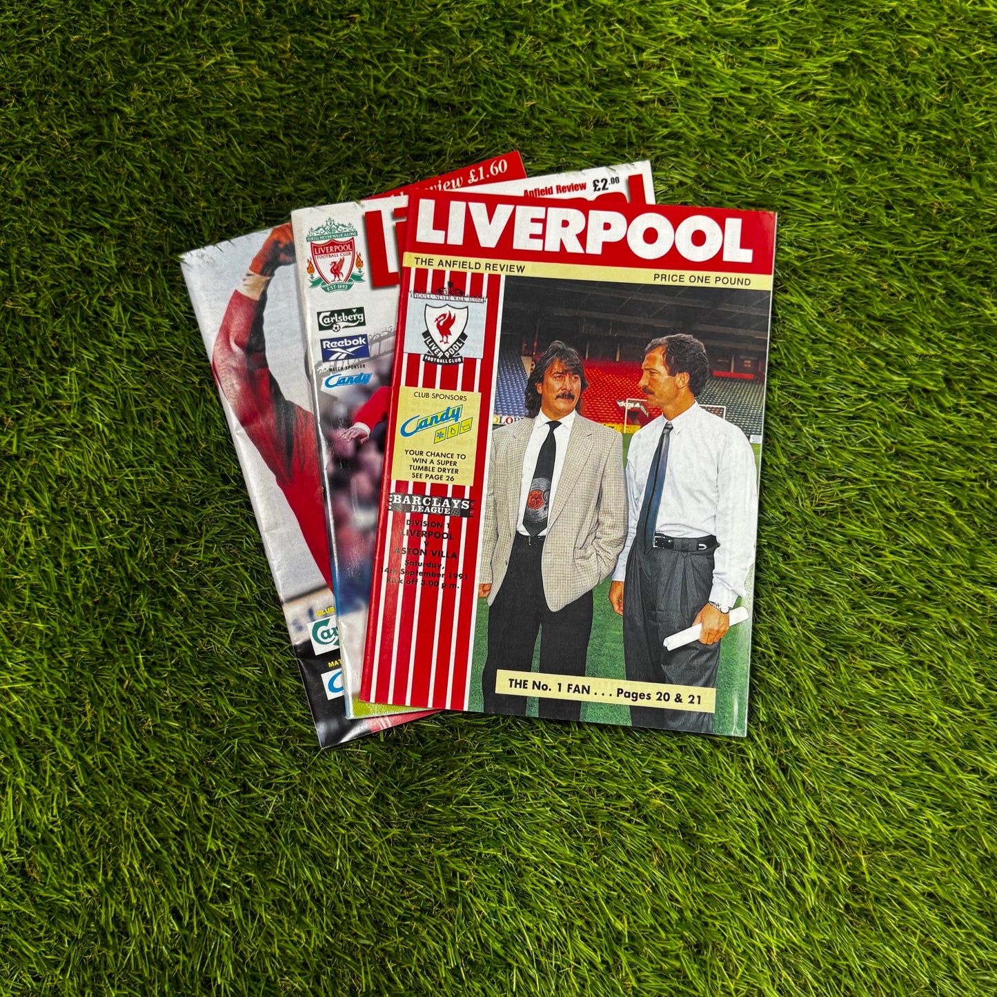 Retro Football Programmes 3-Pack Mystery Box