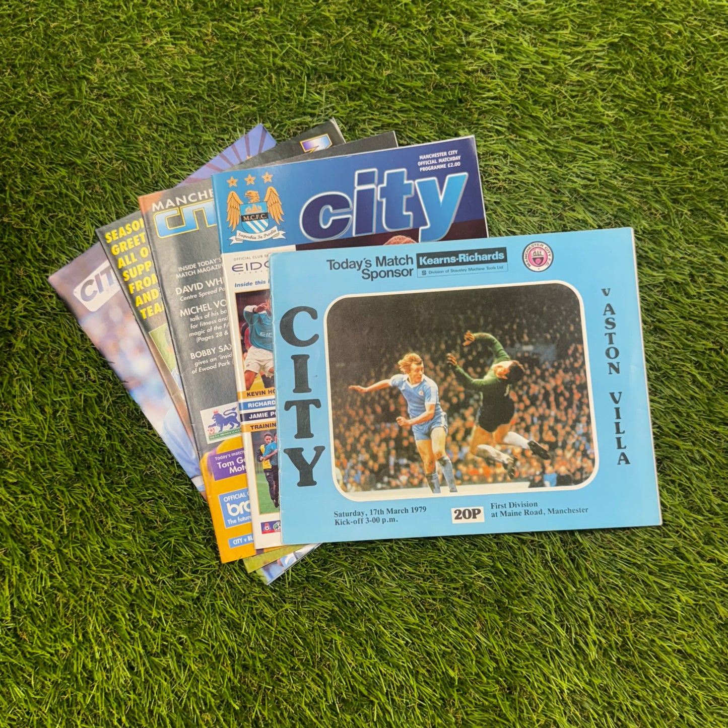 Retro Football Programmes 5-Pack Mystery Box