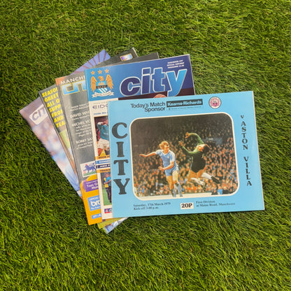 Retro Football Programmes 5-Pack Mystery Box