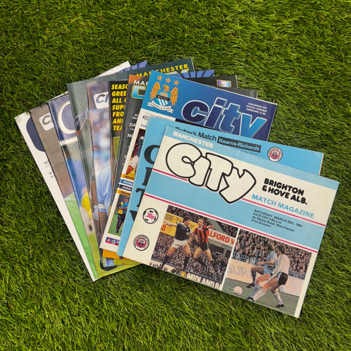 Retro Football Programmes 10-Pack Mystery Box