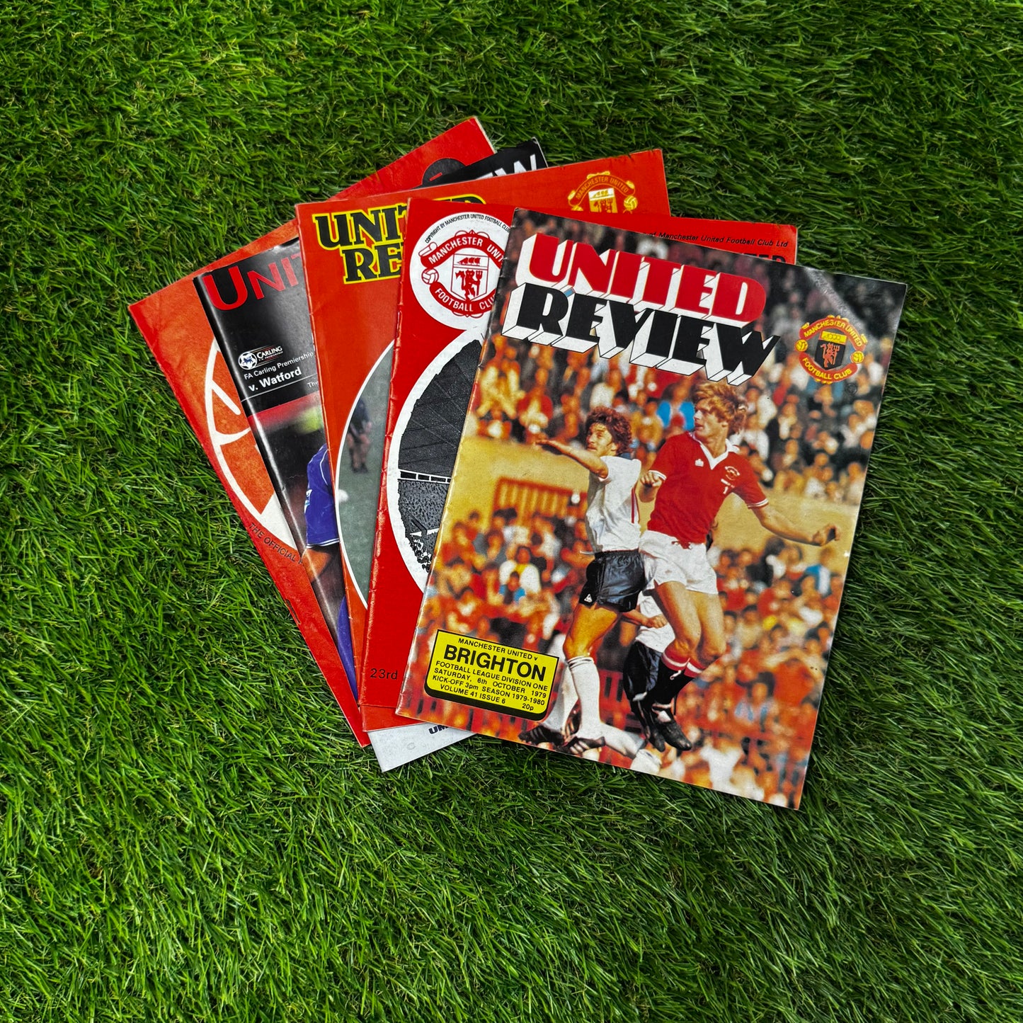 Retro Football Programmes 5-Pack Mystery Box