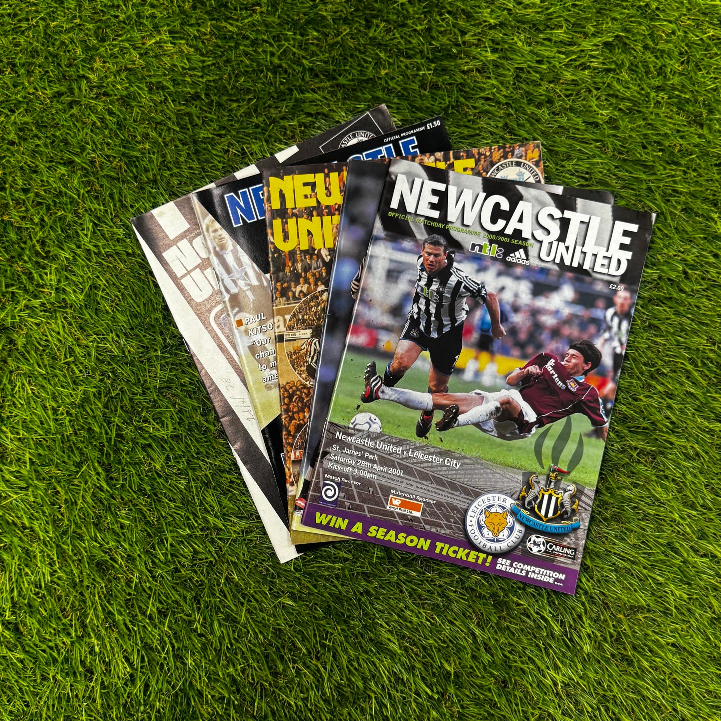 Retro Football Programmes 5-Pack Mystery Box