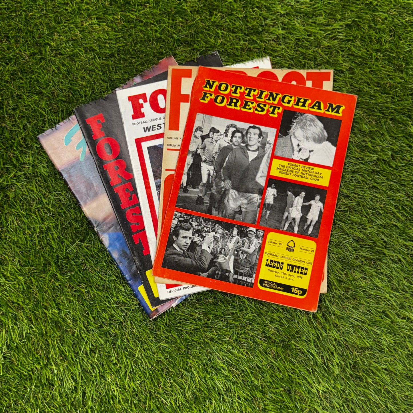 Retro Football Programmes 5-Pack Mystery Box