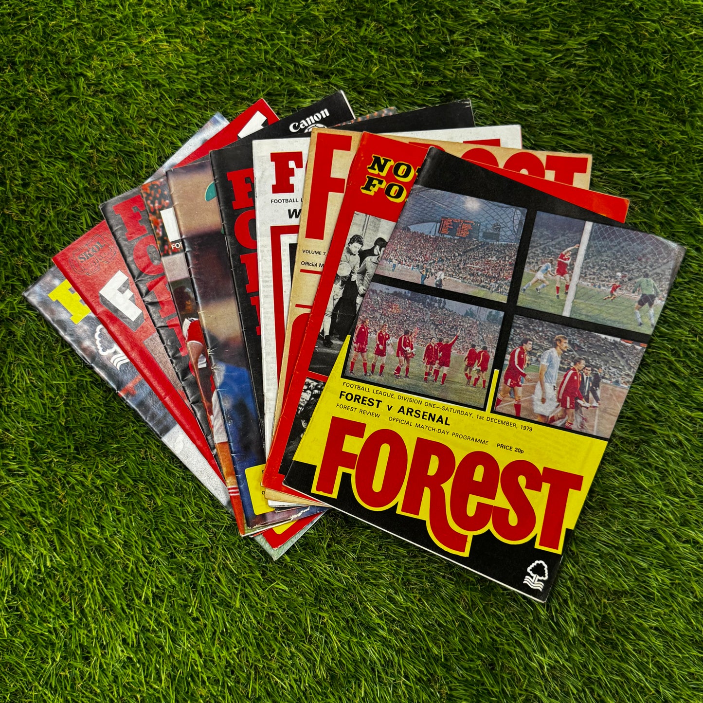 Retro Football Programmes 10-Pack Mystery Box