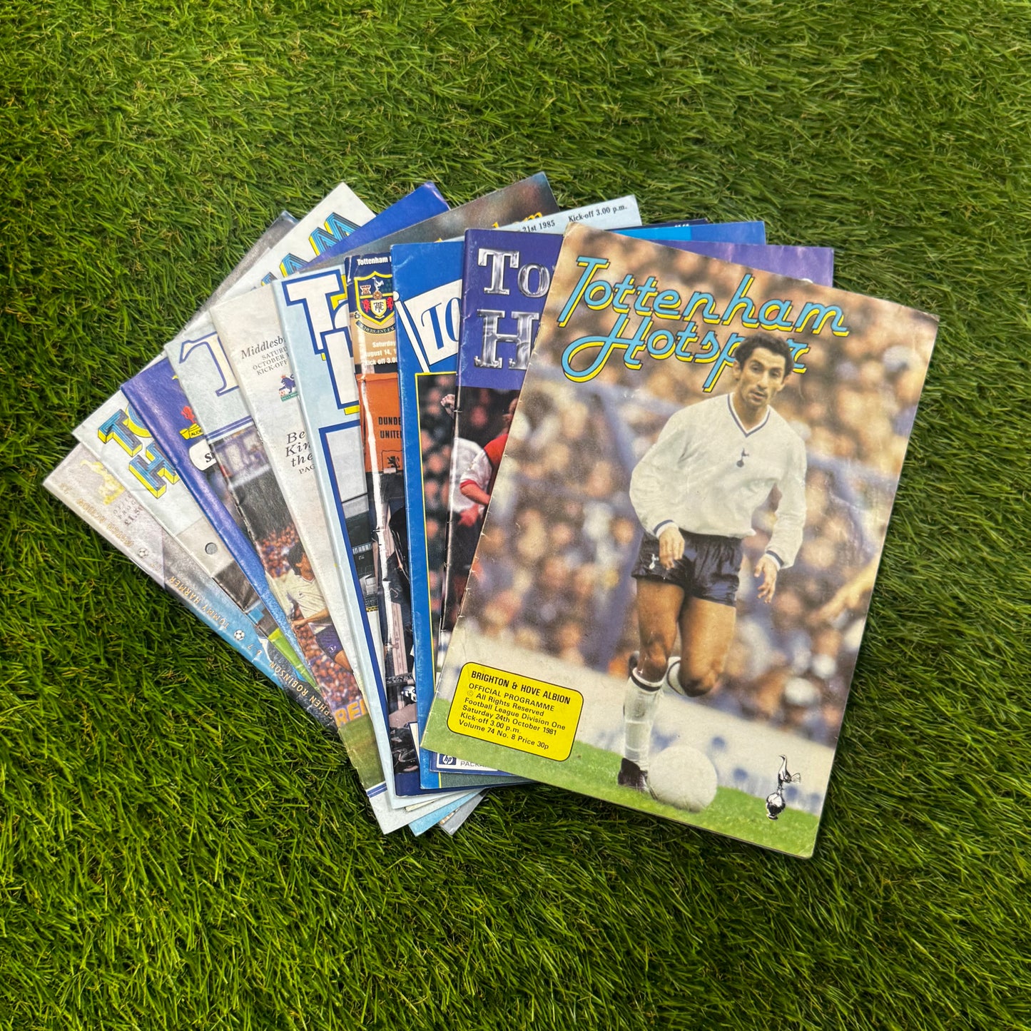 Retro Football Programmes 10-Pack Mystery Box