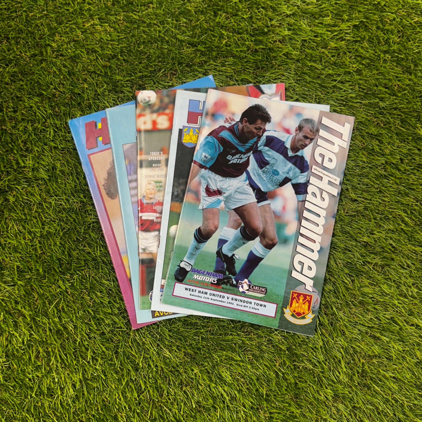 Retro Football Programmes 5-Pack Mystery Box