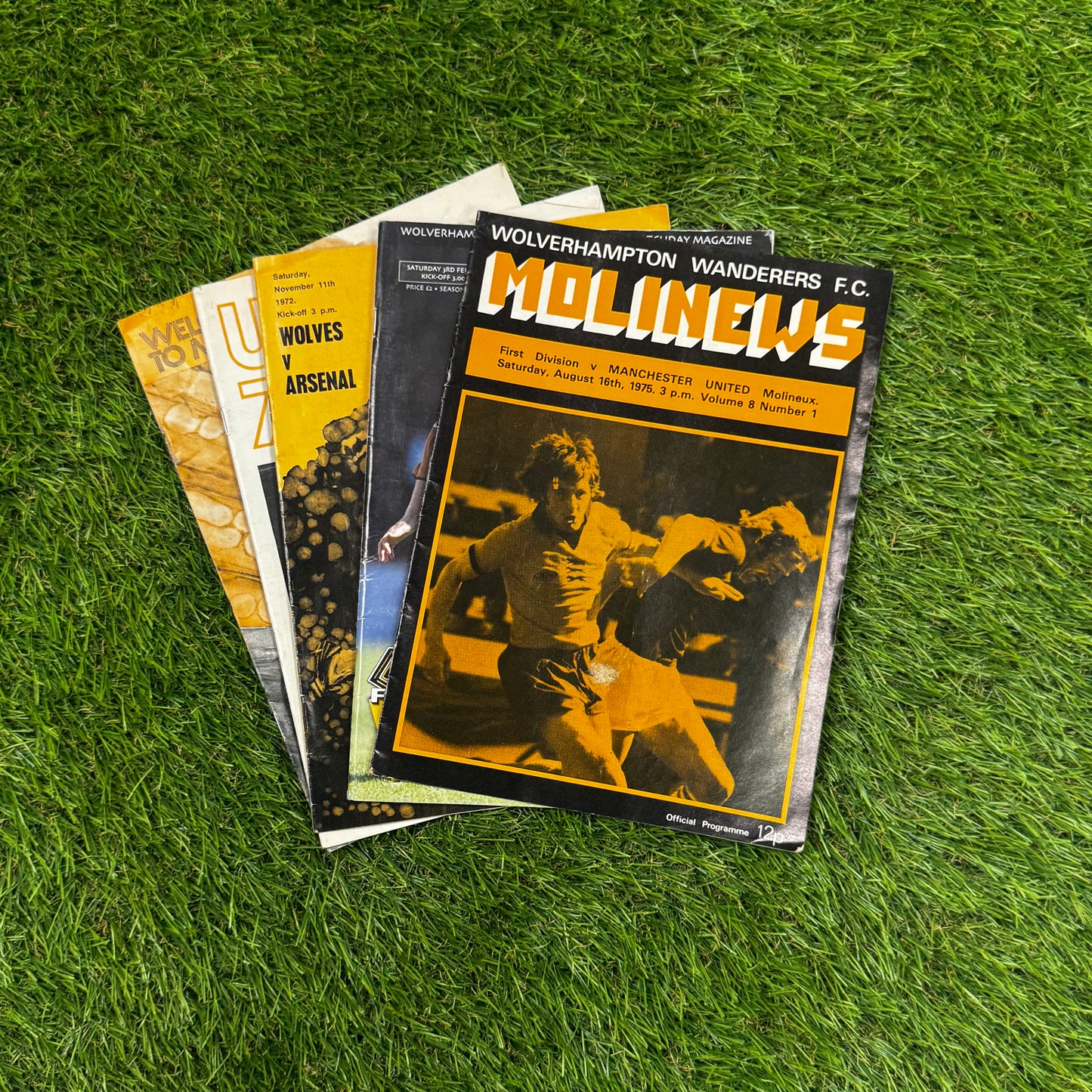 Retro Football Programmes 5-Pack Mystery Box