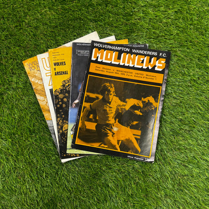 Retro Football Programmes 5-Pack Mystery Box