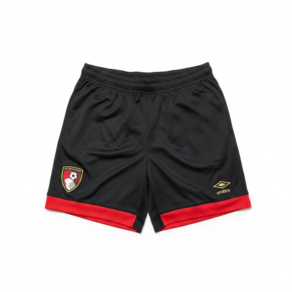 AFC Bournemouth 2024/25 Home Shorts Kids - front