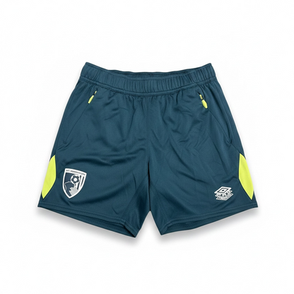 AFC Bournemouth 2024/25 Teal Training Shorts - Kids front