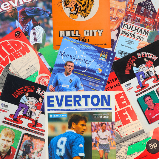 Retro Football Programmes 3-Pack Mystery Box