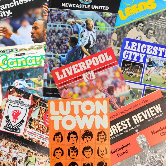 Retro Football Programmes 1-Pack Mystery Box