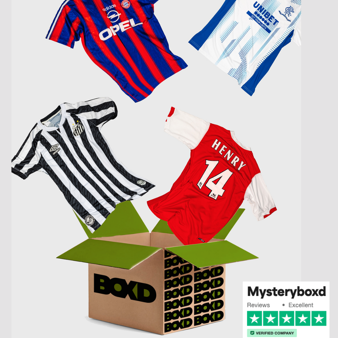 Football shirt mystery deals box