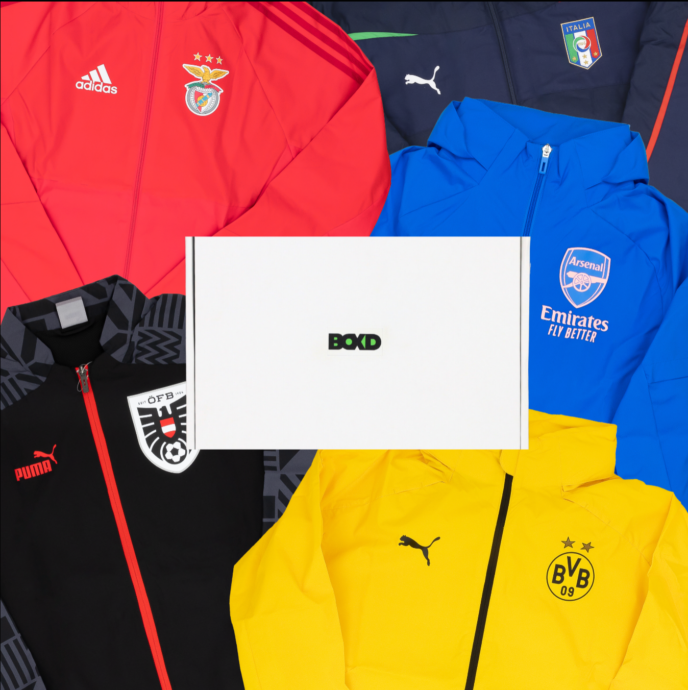 Kid's Football Shirt & Jacket Mystery Box