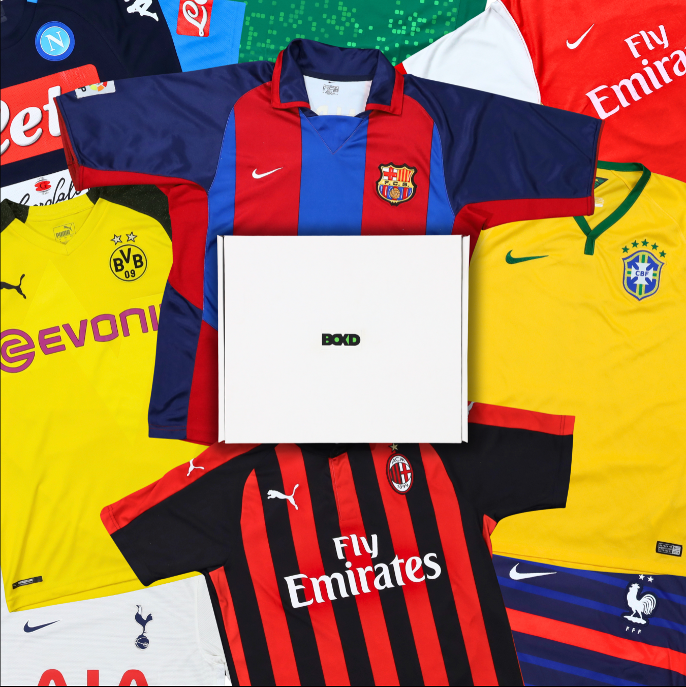 Kid's Football Shirt & Jacket Mystery Box