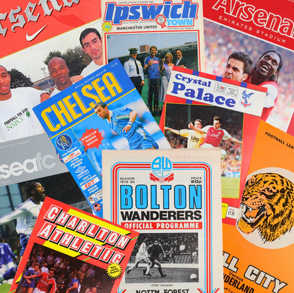 Charlton Athletic Retro Football Programmes Pack