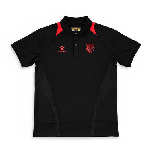Watford Training Black Polo Shirt