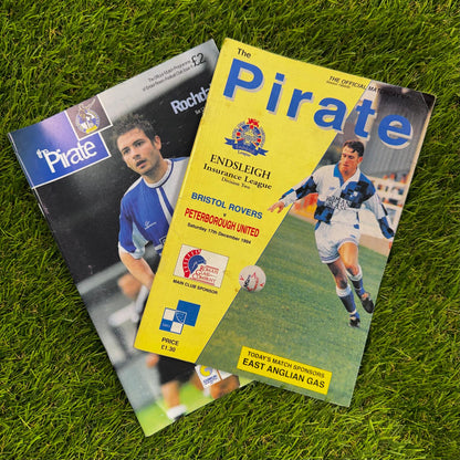 Bristol Rovers Retro Football Programmes Pack