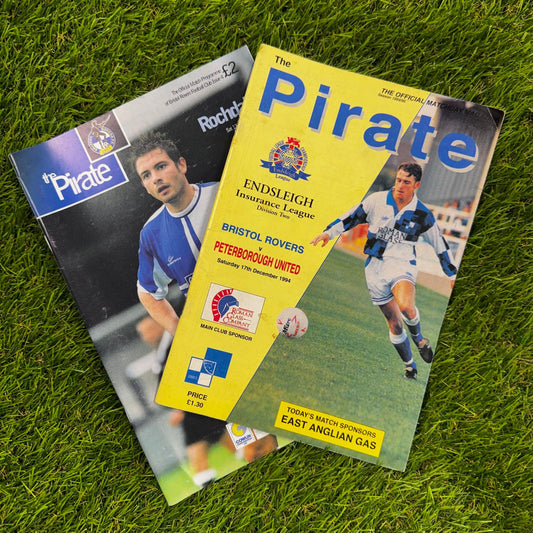 Bristol Rovers Retro Football Programmes Pack