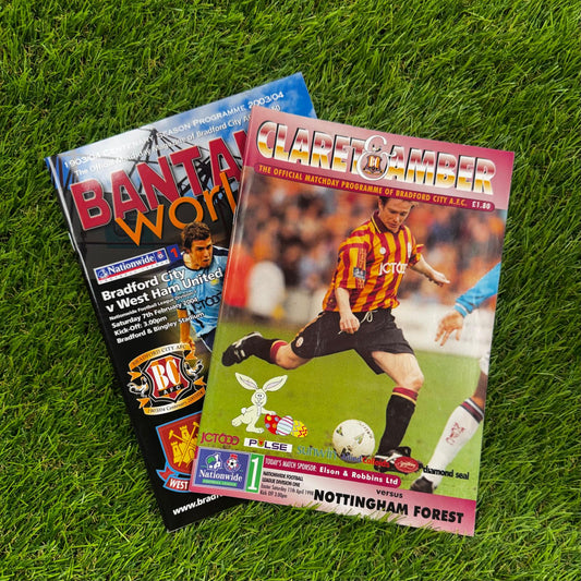Bradford City Retro Football Programmes Pack