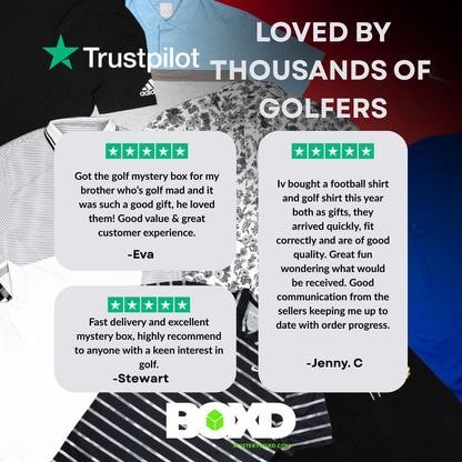 Men's Golf Polo Shirt Mystery Box