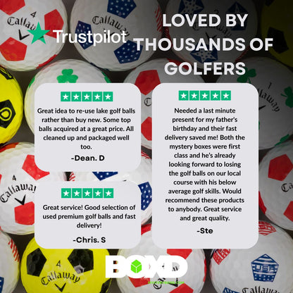 Callaway Chrome Soft Truvis Lake Golf Balls Mystery Box