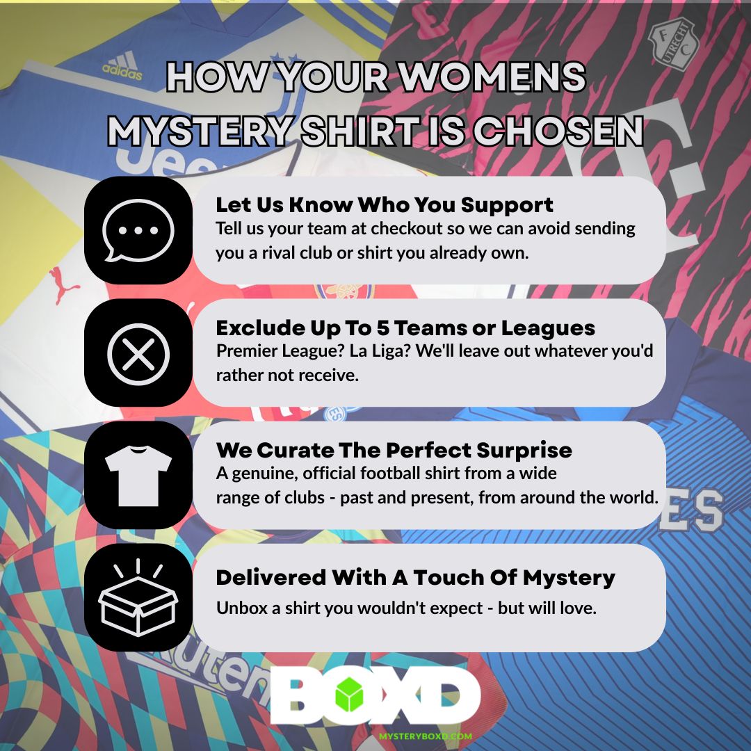 Women's Football Shirt Mystery Box