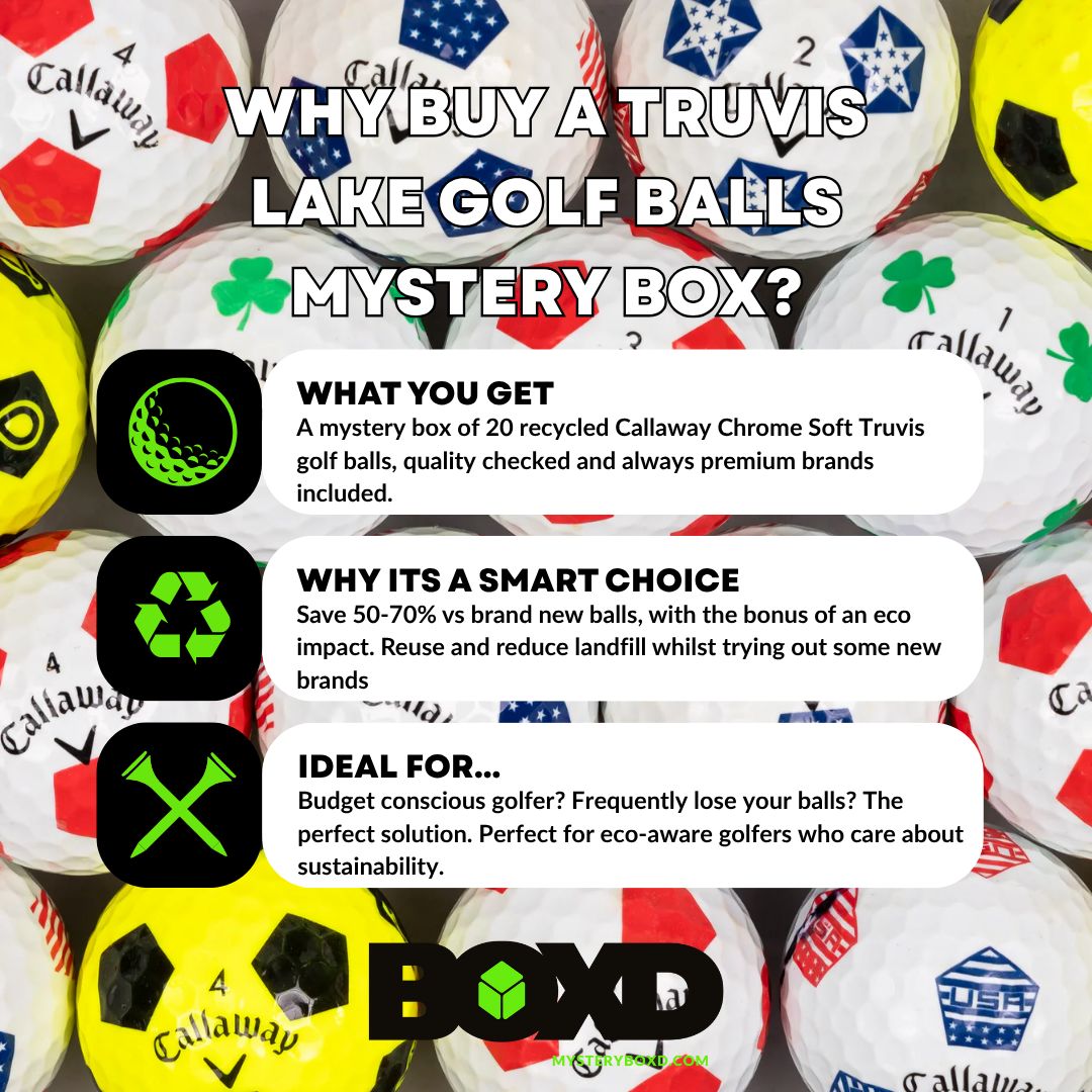 Callaway Chrome Soft Truvis Lake Golf Balls Mystery Box