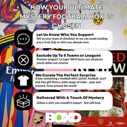 Men's Ultimate Mystery Football Box (5 Items)