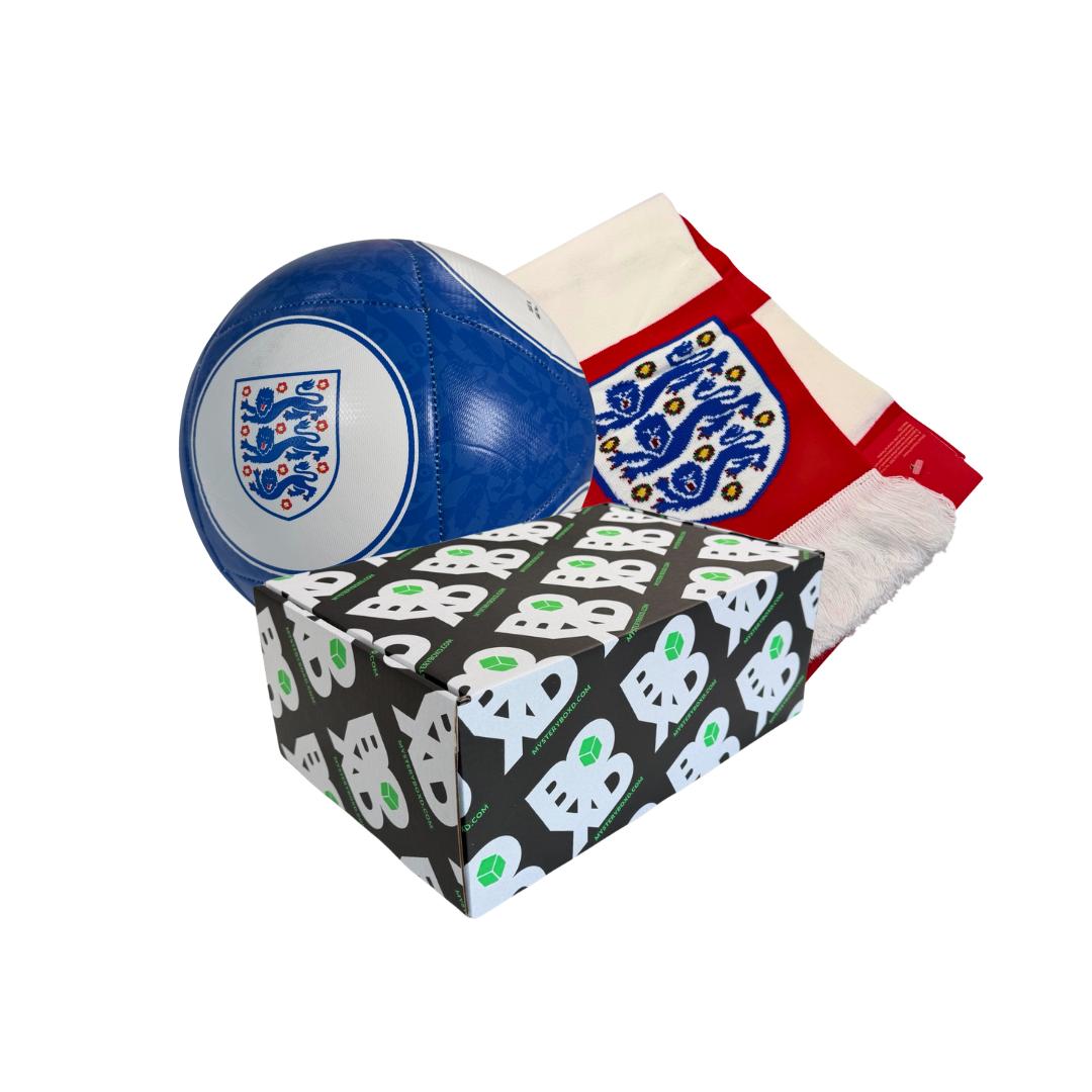 England Football Ball & Scarf Mystery Box