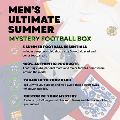 Men's Ultimate Summer Mystery Football Box (5 Items)
