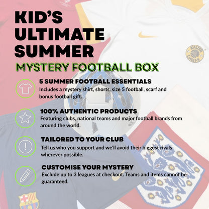 Kid's Ultimate Summer Mystery Football Box (5 Items)