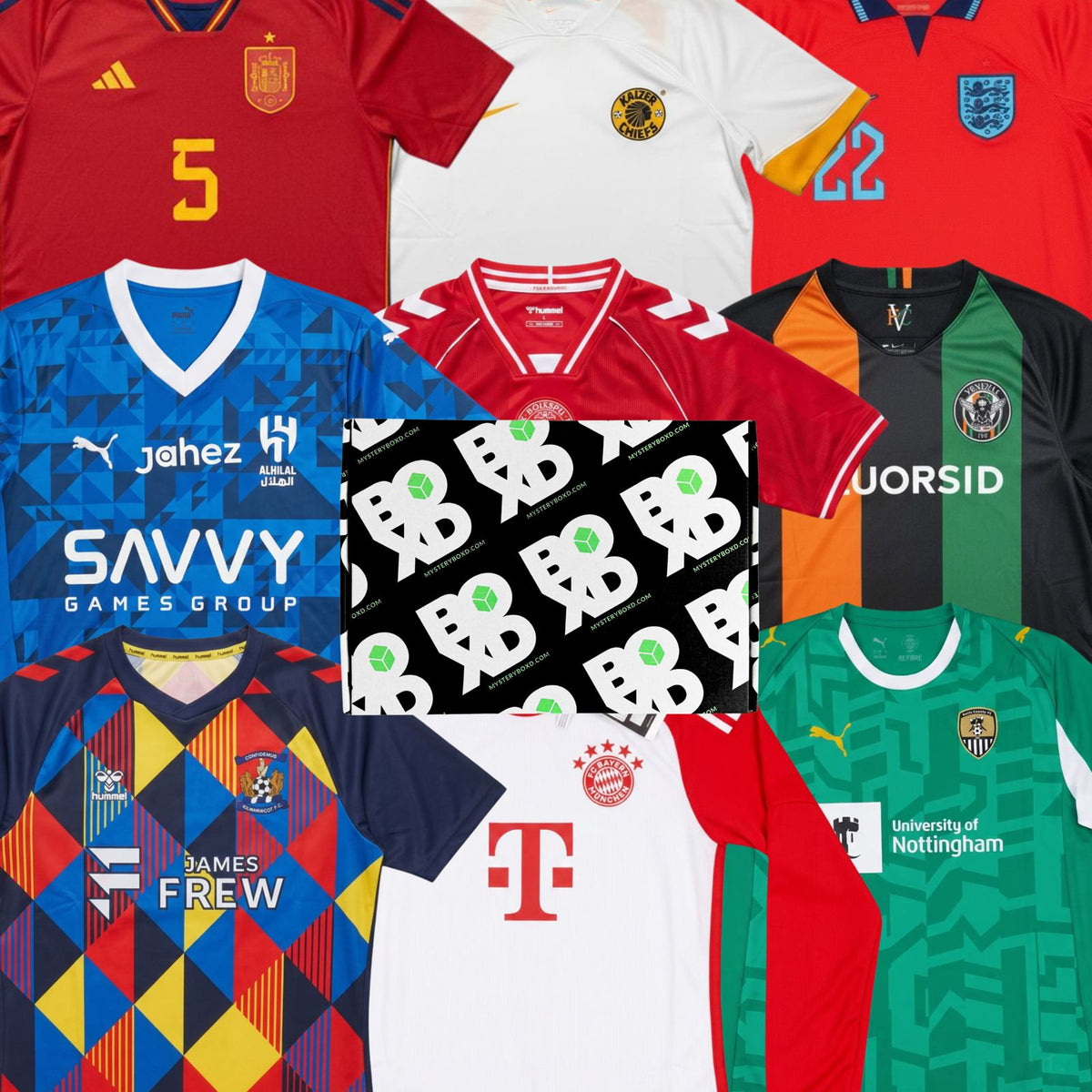 Men's Football Shirt Mystery Box